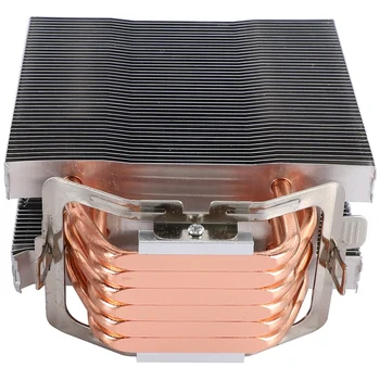 Безвентиляторный Процессорный Кулер 12 см Вентилятор 6 Медных Тепловых Трубок Безвентиляторный Радиатор Охлаждения Для LGA 1150/1151/1155/1156/1366/775/2011 AMD 4