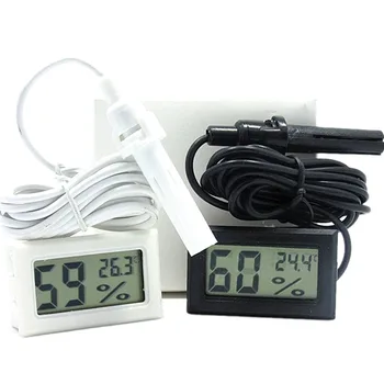 Встроенный электронный ЖК-цифровой дисплей, температурный гигрометр с датчиком зонда, холодильник, термометр для ванны FY-12 18