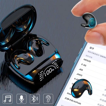 MD528 Беспроводные наушники с высокоточным интеллектуальным шумоподавлением Светодиодный цифровой дисплей Bluetooth Мини стерео наушники для спортивных игр 9