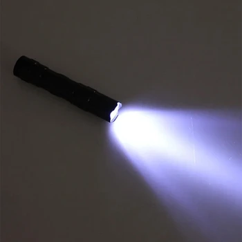 10 шт. Водонепроницаемый Мини-светодиодный фонарик с горячей подсветкой, карманный фонарь, Портативный фонарь, аккумулятор, Мощный светодиод для охоты, кемпинга 11