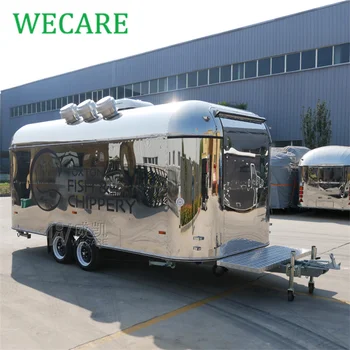 WECARE Carros De Comida Коммерческий ресторанный трейлер для общественного питания Передвижные трейлеры для закусочных Фургон для перевозки еды с полным кухонным оборудованием