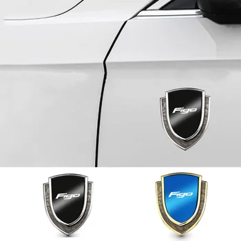 3D наклейка Meta на автомобиль с эмблемой на двери багажника автомобиля, Защитная наклейка для эмблемы Ford FIGO, Автомобильные аксессуары 2