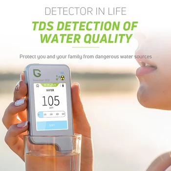Greentest-усовершенствованный детектор качества радиационной воды ECO6, тестер нитратов на домашней кухне с емкостным экраном BT и управлением приложением 14