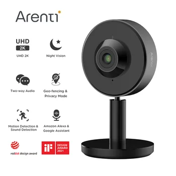 Камеры видеонаблюдения Arenti 1080P 2,4 и 5 ГГц, 2K IP-камера домашней безопасности, беспроводная камера Wi-Fi, радионяня, ночное видение 3