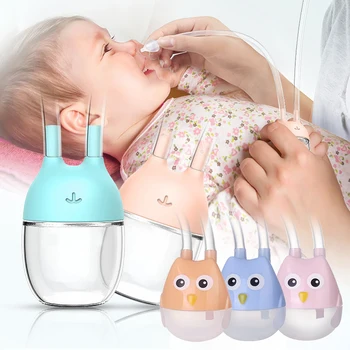 Средство для чистки носа ребенка, Моющийся Тип Присоски, Защита детей, Отсасывающий катетер для полости рта, Уход за новорожденным, Назальный Аспиратор 5