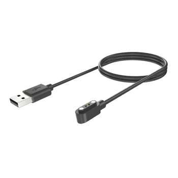 Магнитный кабель для быстрой зарядки, USB-2-контактный зарядный шнур с множественной защитой, стабильная зарядка 0,6 м для умных часов COLMI C60/C61/i20 4