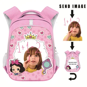 Настройте изображение / название: Рюкзак, детские школьные сумки, сумка для книг для девочек, сумка для детского сада, рюкзаки для малышей 11