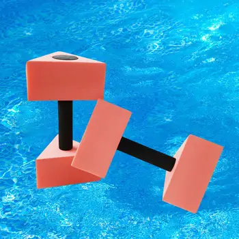Треугольные Водные Аэробные упражнения Поролоновые Гантели Фитнес Плавание Силовые тренировки Прочные Плавающие в воде Гантели с высокой плавучестью 19