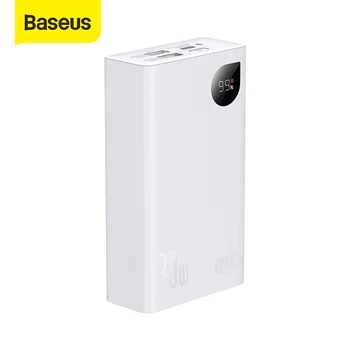 Baseus Adaman2 блок питания мощностью 30 Вт цифровой дисплей быстрая зарядка внешнего аккумулятора Подходит для iPhone 14 Pro Max Быстрая зарядка Huawei