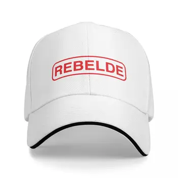 Бейсболка с логотипом Rebelde, Модные Мексиканские Шляпы для сэндвичей, Мужская Женская Дышащая Шляпа для папы на открытом воздухе 9