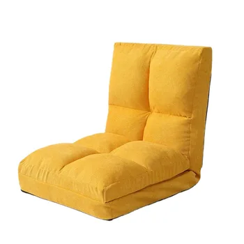 Складной шезлонг Кресло для спальни с откидной спинкой 3-х Кратный Ленивый Диван Татами Кресло для отдыха для одного человека Удобная Удобная Мебель 21