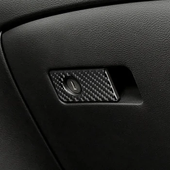 Накладка Кнопки Перчаточного Ящика Консоли Второго пилота Для Infiniti Q50 Q60 2014-2020 Для Внутренней Отделки Из Углеродного Волокна, Наклейка Для Автомобильных Аксессуаров 5