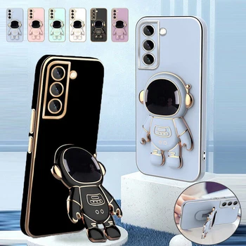 Модный Чехол Для телефона Astronaut Для OPPO Find X6 X6Pro Realme GT GT2 Explorer Master V30 V20 V15 С Грязеотталкивающей Подставкой Для Телефона 1