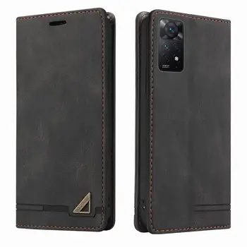 Чехол-бумажник Для Xiaomi Redmi Note 11 Pro Cover Case Redmi Note 11 11S Кожаный Откидной Чехол Для Redmi Note 11 Pro Plus Чехлы Для телефонов 6
