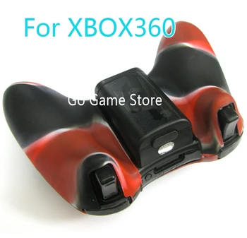 Для xbox360 Беспроводной контроллер Xbox 360 Камуфляж Силиконовый чехол Джойстик Гелевая Кожа Мягкий Защитный чехол 11