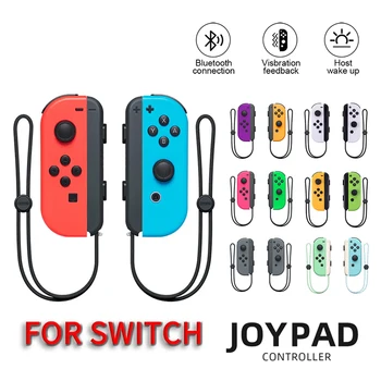 Беспроводной контроллер Joypad для игровой консоли Nintendo Switch Аксессуары Джойстик Геймпад Ручка L / R Control Двойная вибрация 9