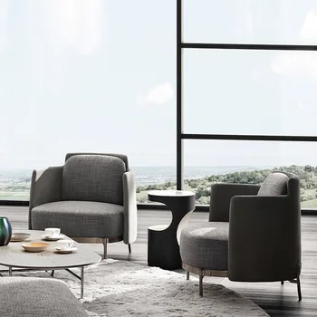 Дизайнерские Диваны в скандинавском стиле, кресла для гостиной, Удобные Эргономичные кресла для отдыха, Роскошная Мебель для дома Sillas Comedores MQ50CY 7